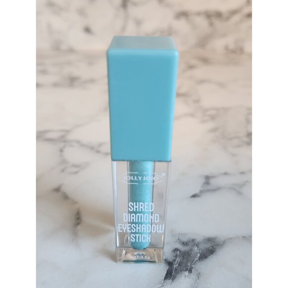 Jolly Jojo Shred Diamond Eyeshadow Stick 02 Long-Lasting Shimmery Cream Blue - Picture 1 of 4
